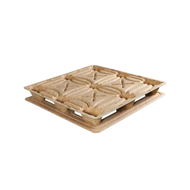 JS-1100*1100*140 Industrial-Grade Single-Sided, Double-Layer Nine-Legged Pallet